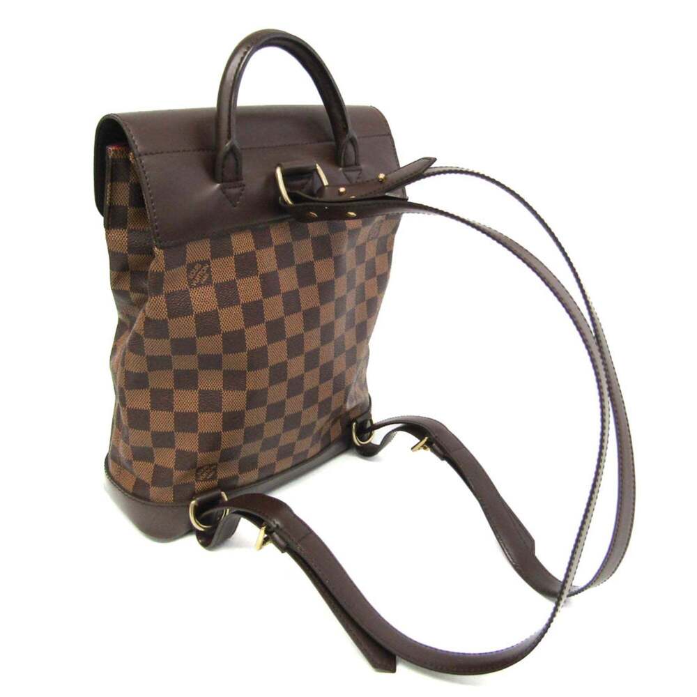 LOUIS VUITTON Brown Damier Backpack - Picture 3 of 13